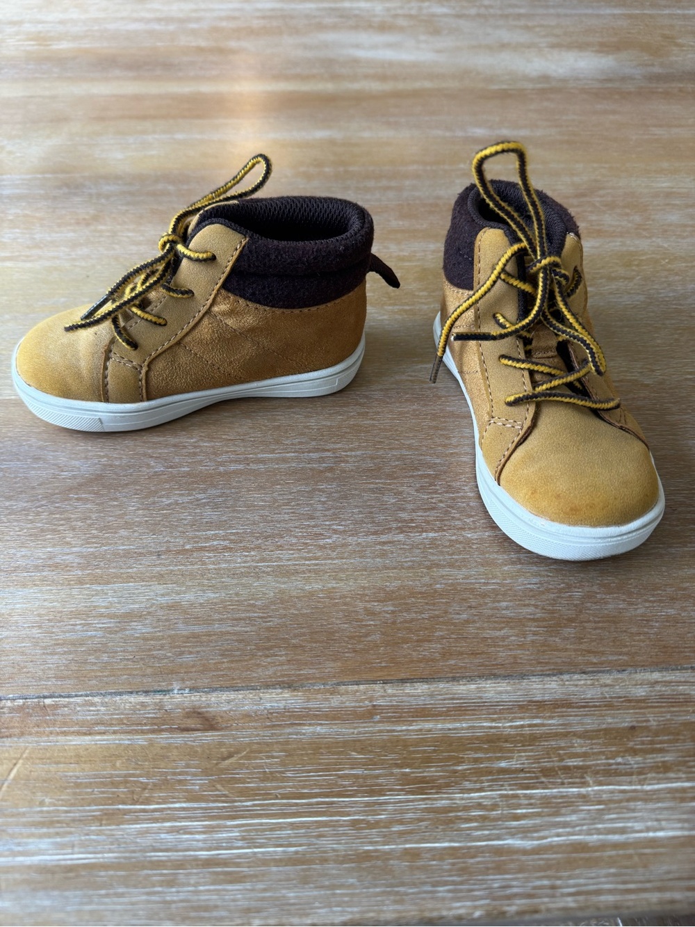 Baby Boy - Size 6 - Light Brown Boots